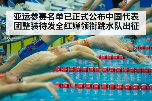 Chinese diving team